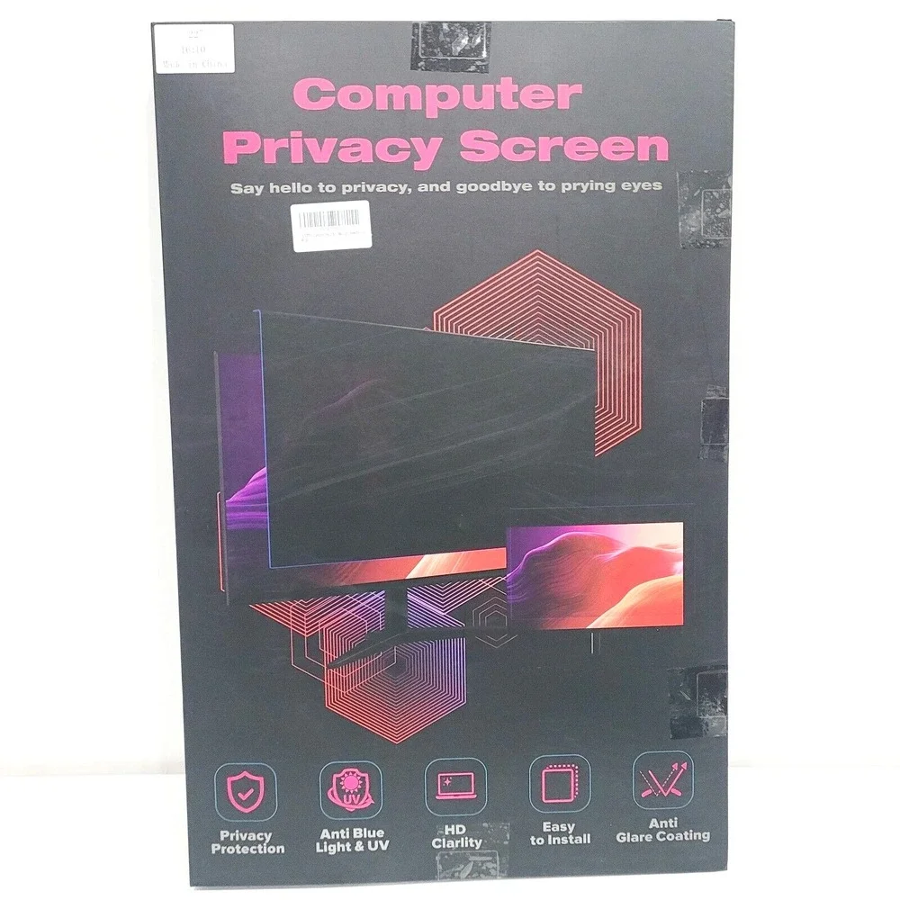 Privacy Screen Filter for 22 Inch Monitor – Hanging Style – 16:10‎ – Anti Glare